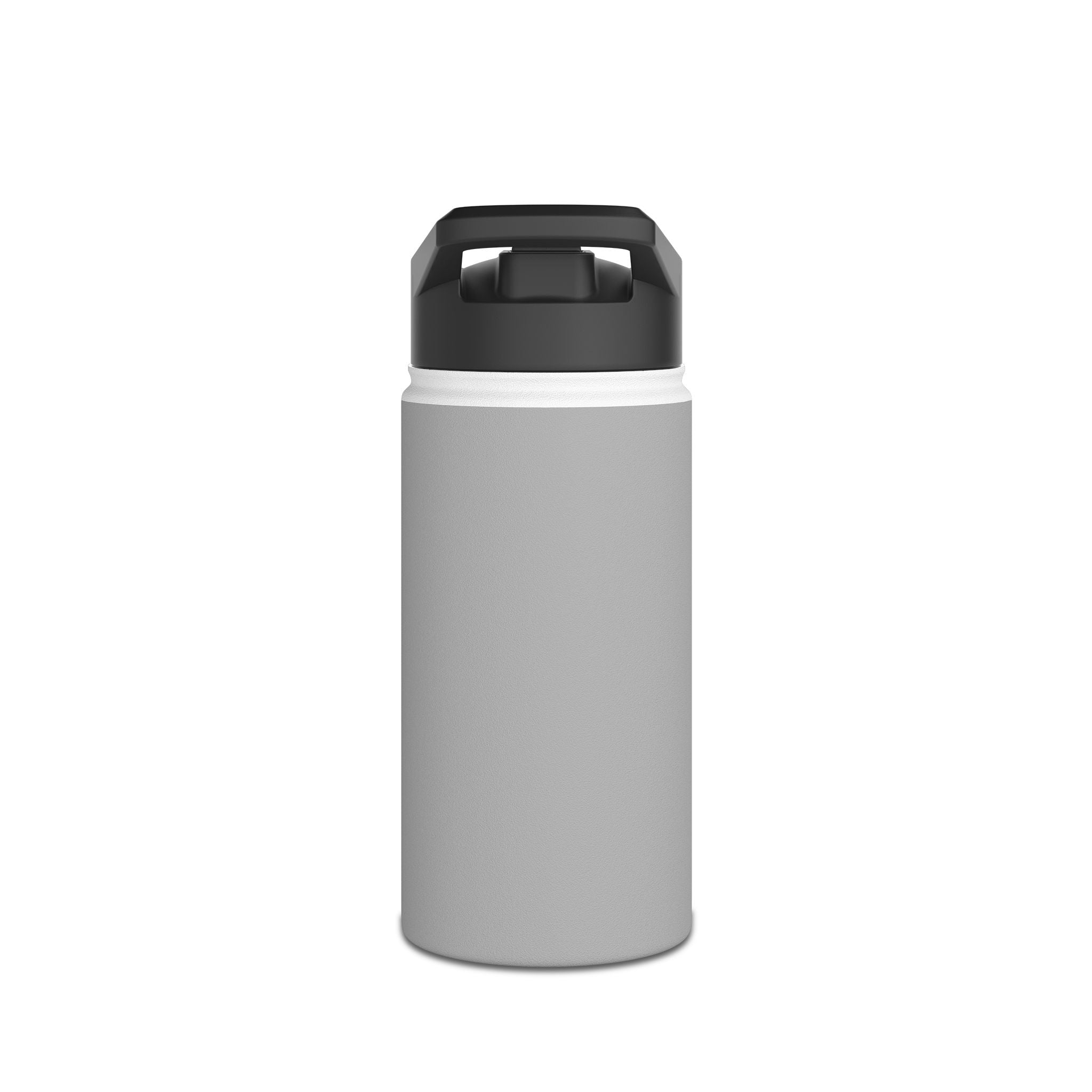 Retro Female Padel Player Stainless Steel Water Bottle | Standard Lid