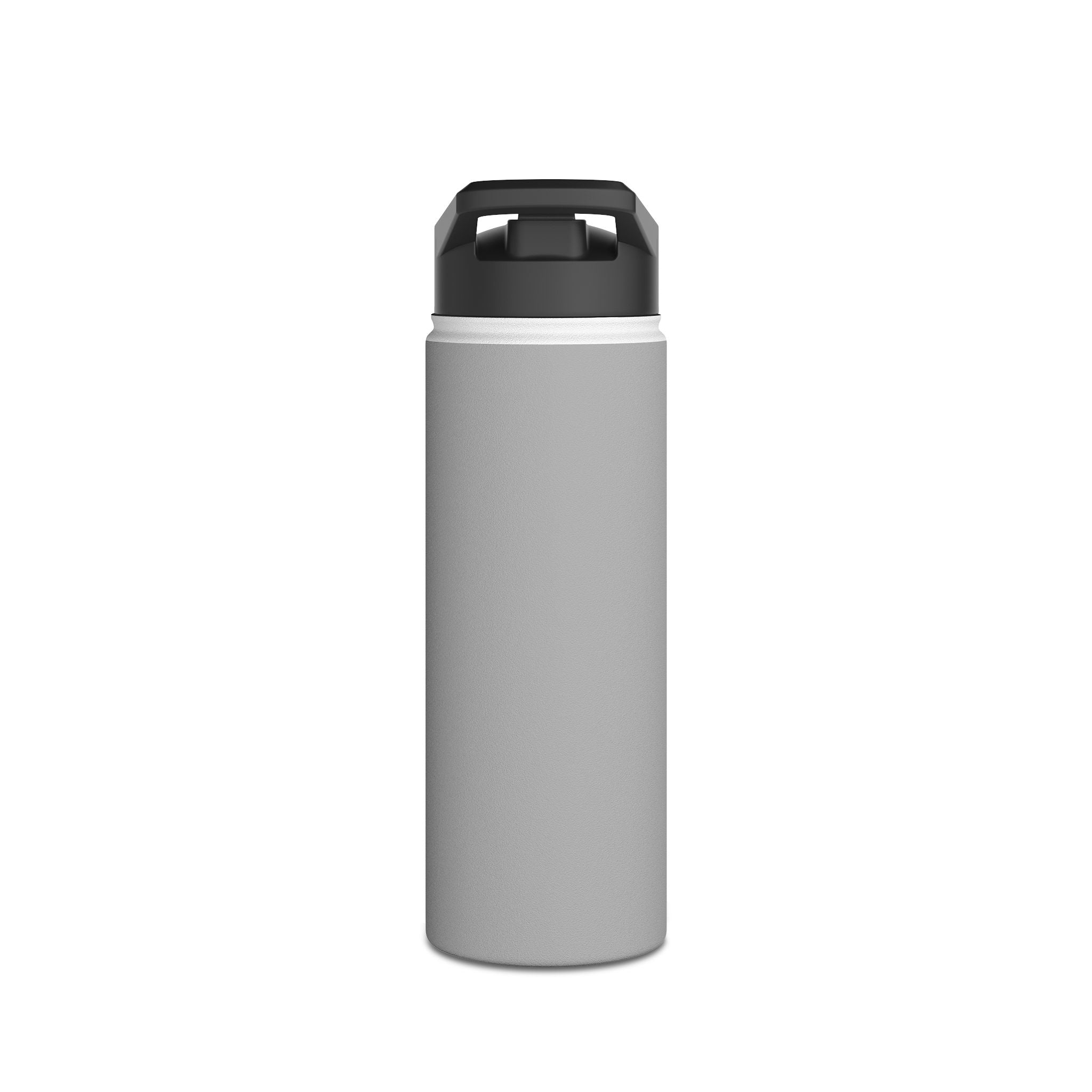 Retro Female Padel Player Stainless Steel Water Bottle | Standard Lid
