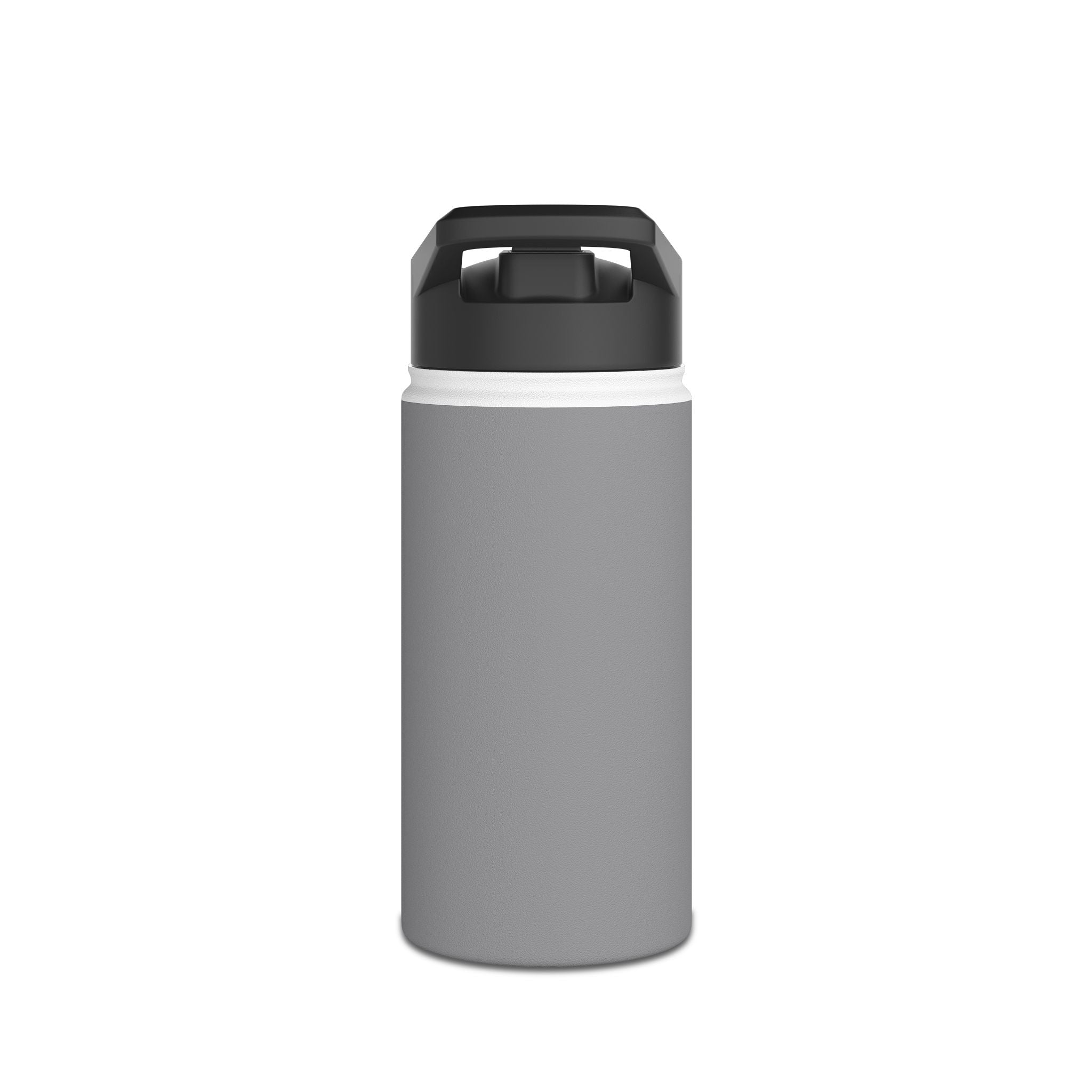 Padel Player Illustration Stainless Steel Water Bottle | Racket Ball Design
