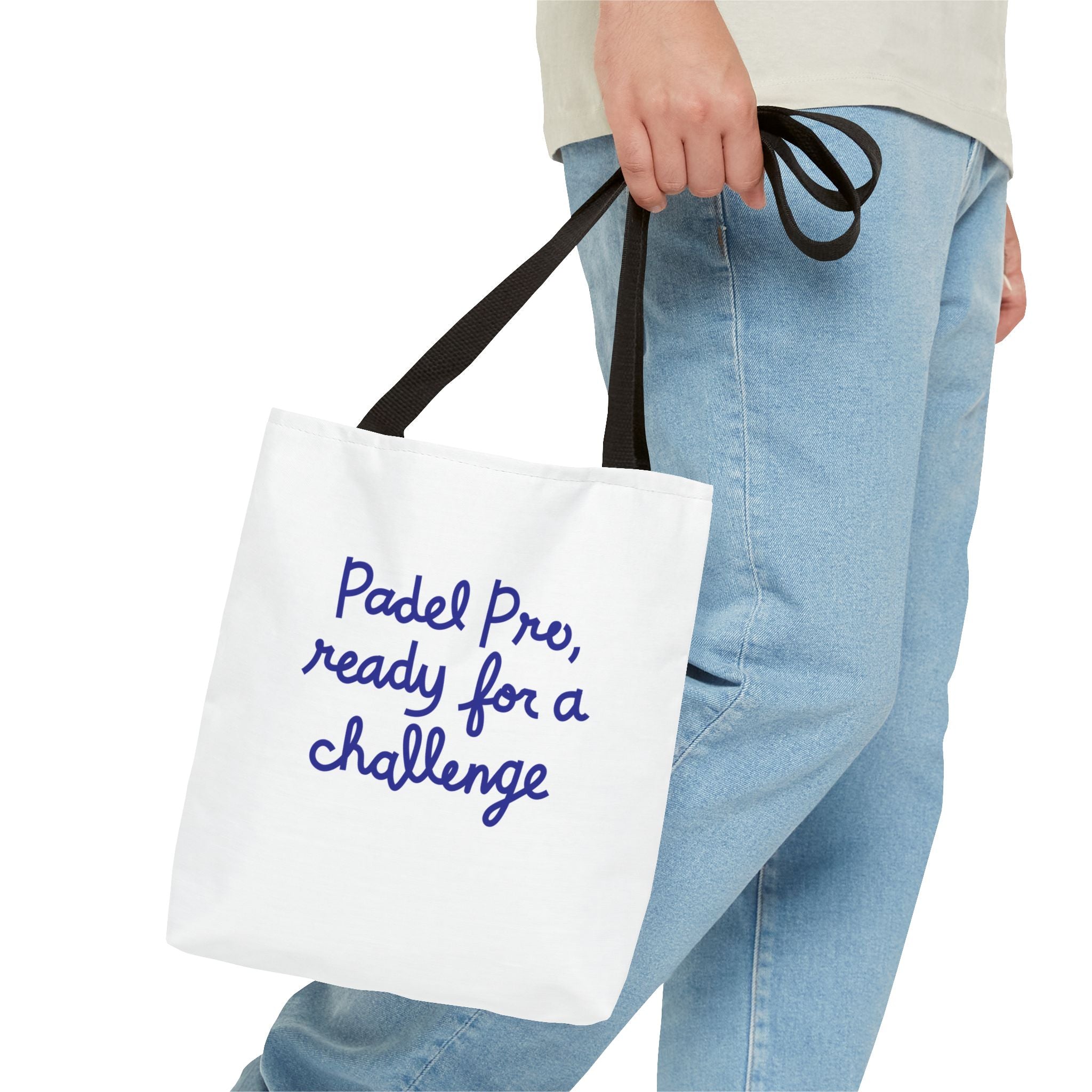 Padel Pro Tote Bag, Sports Tote, Fun Gym Bag, Gift for Athletes, Unique Padel Accessory, Challenge Ready Bag