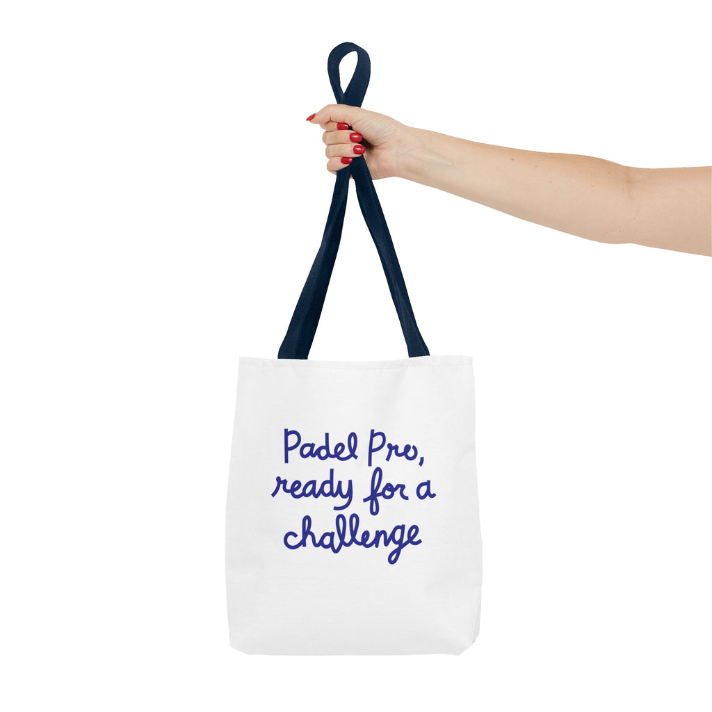 Padel Pro Tote Bag, Sports Tote, Fun Gym Bag, Gift for Athletes, Unique Padel Accessory, Challenge Ready Bag