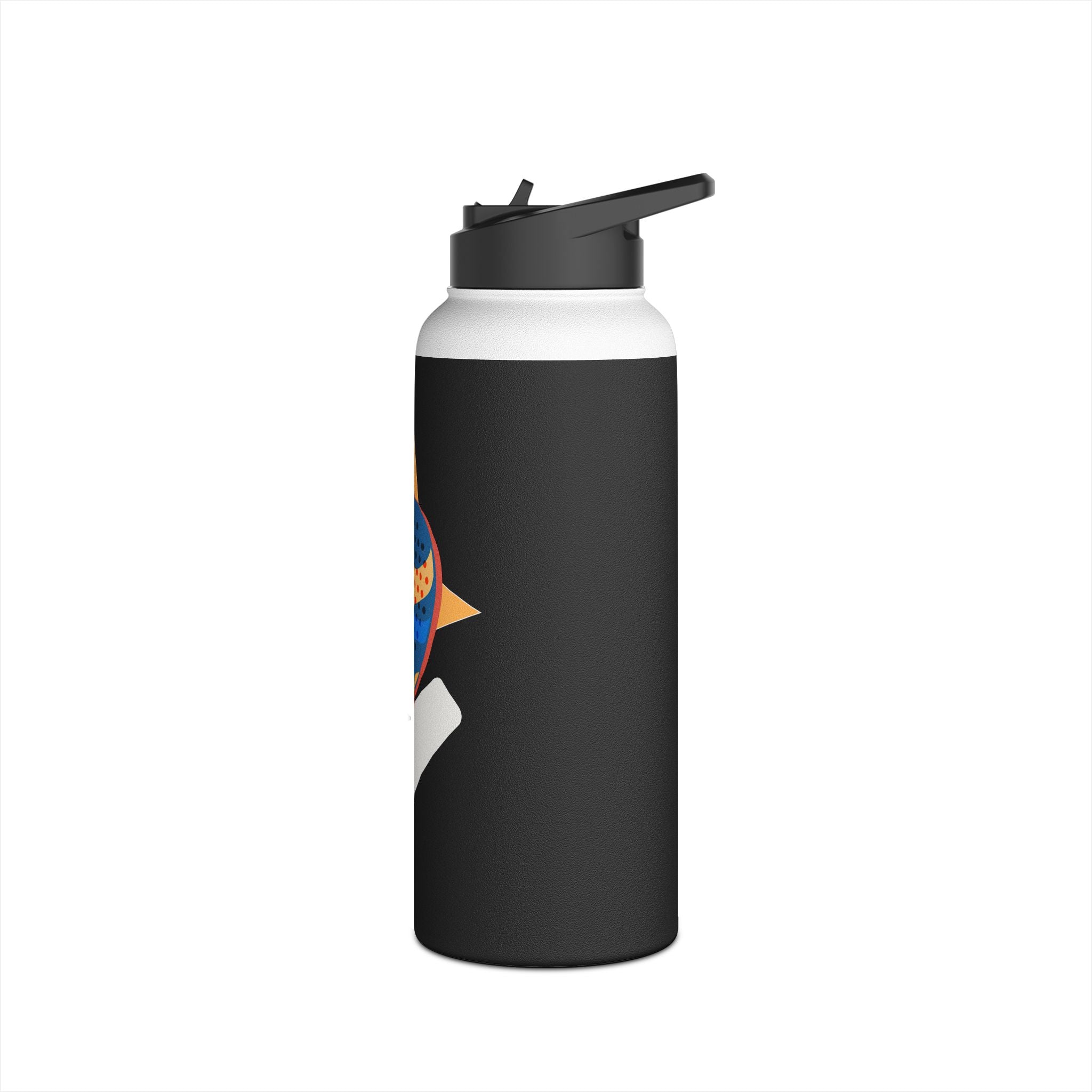 Colorful Padel Racket Stainless Steel Water Bottle | Sport Drink Bottle