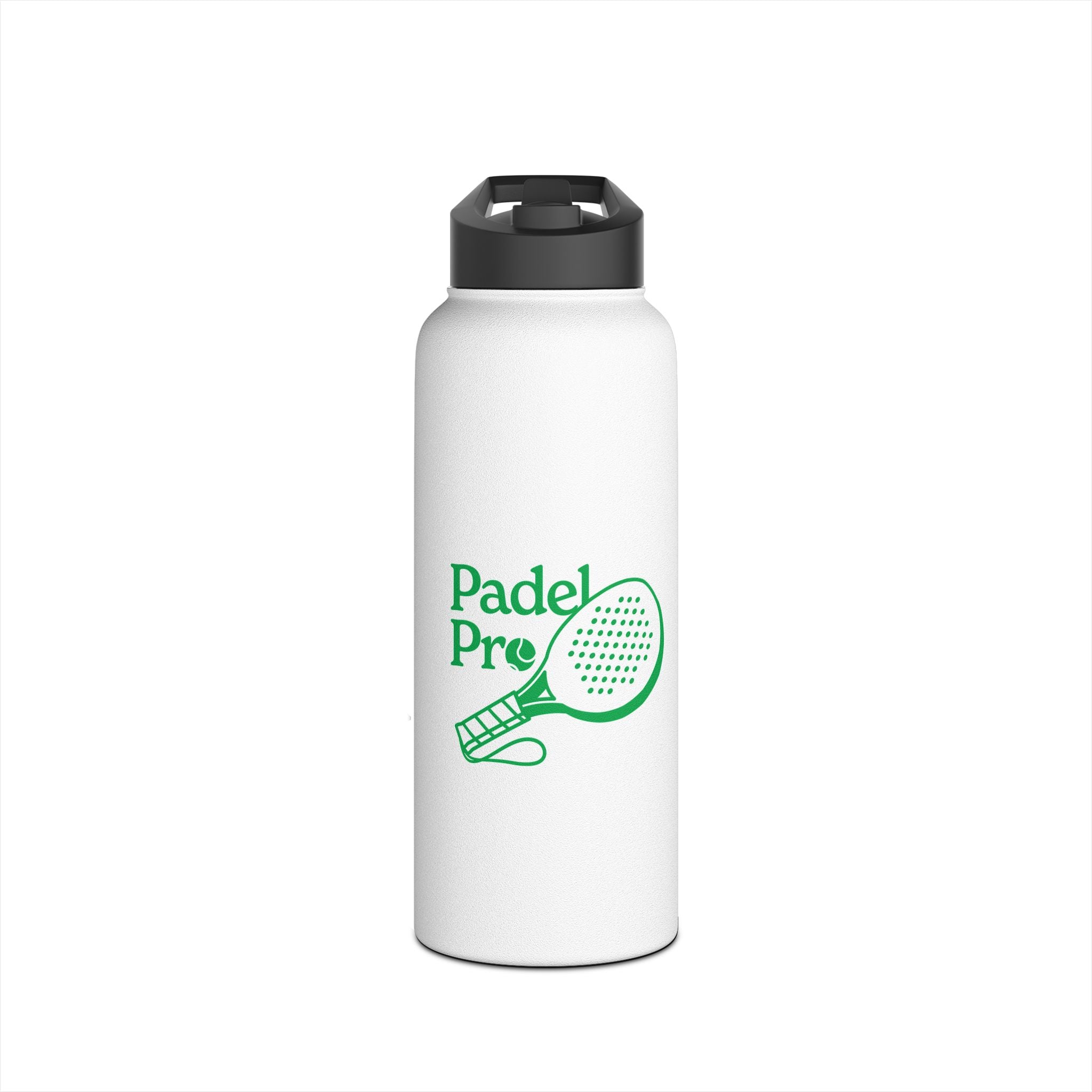Padel Pro paddle racket graphic Stainless Steel Water Bottle | Sports bottle