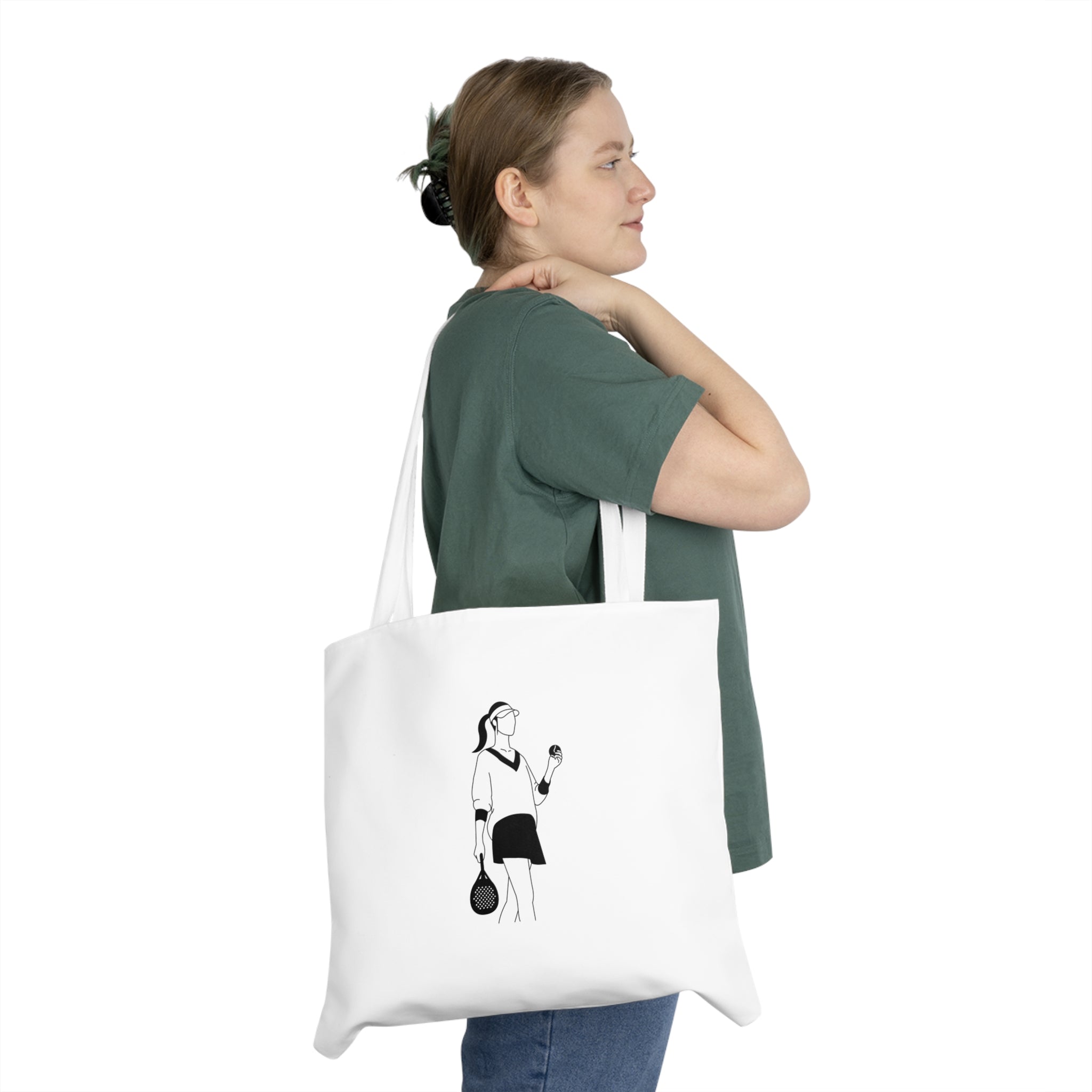 Stylish Padel Shoulder Tote Bag | Perfect for Sports Enthusiasts, Gym, or Everyday Use, Eco-Friendly, Travel, Gift Idea