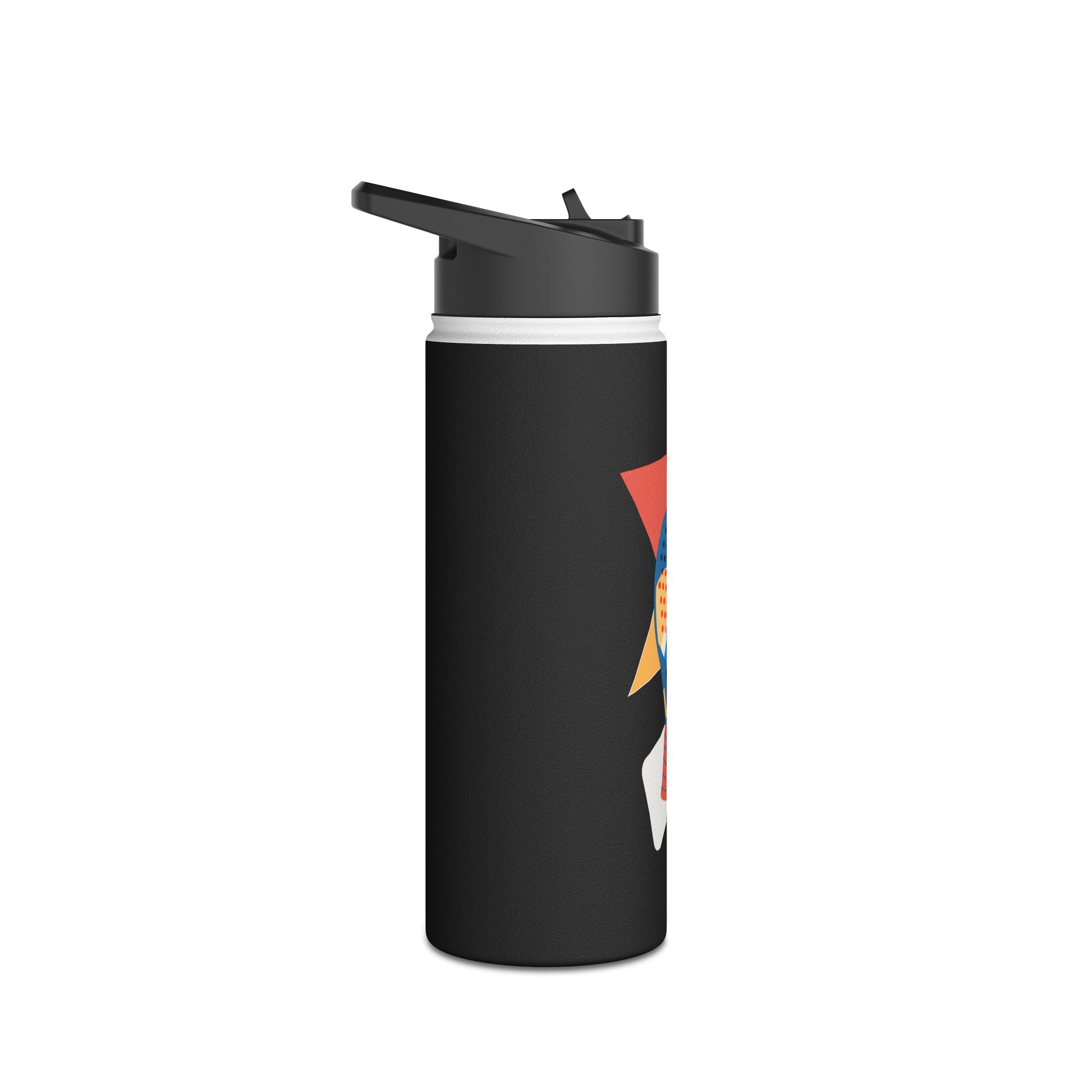 Colorful Padel Racket Stainless Steel Water Bottle | Sport Drink Bottle