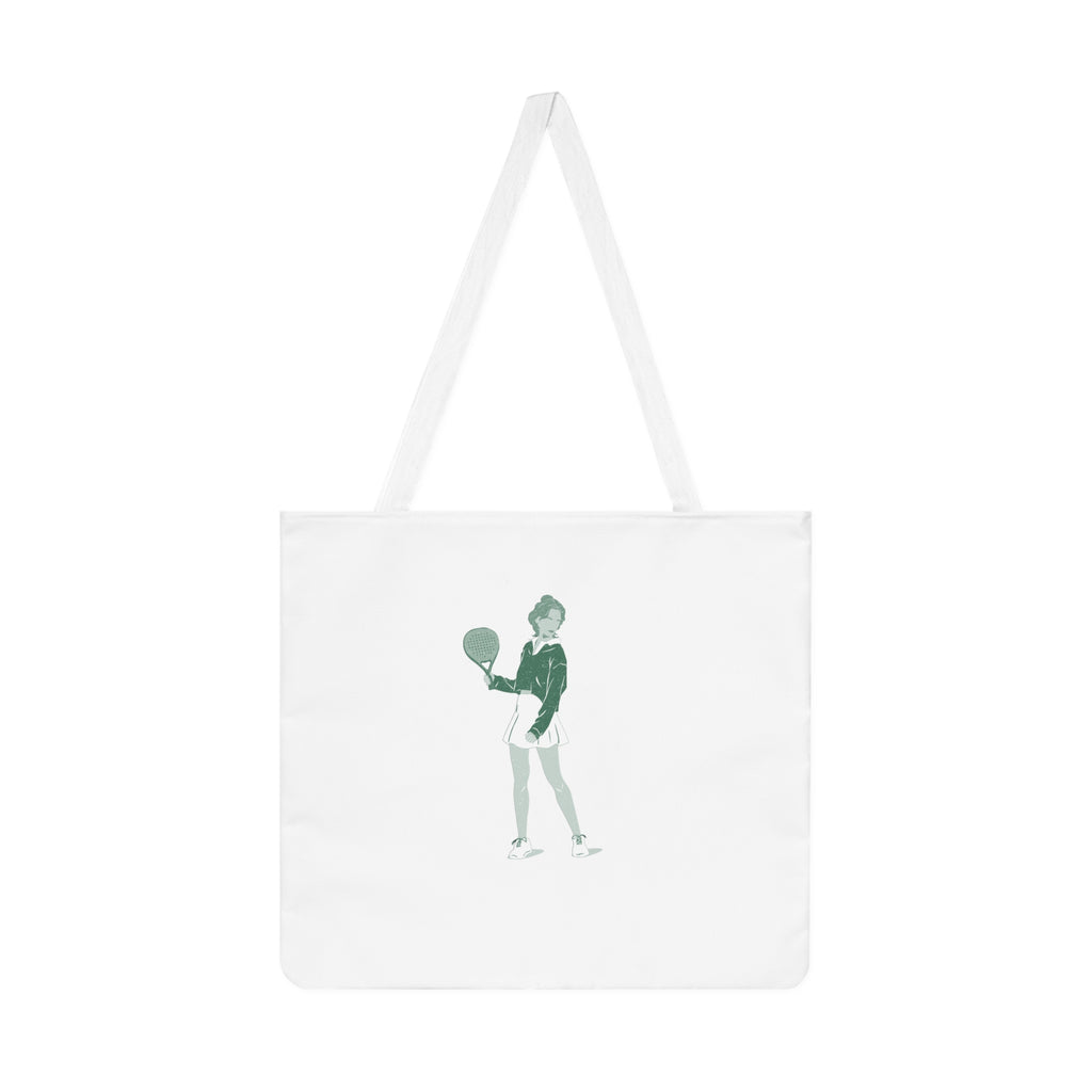 Sac fourre-tout vintage de joueur de padel | Illustration sportive rétro