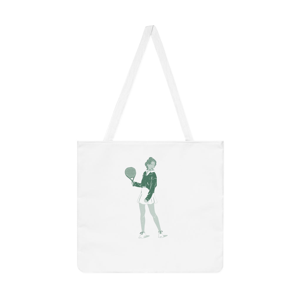 Sac fourre-tout vintage de joueur de padel | Illustration sportive rétro