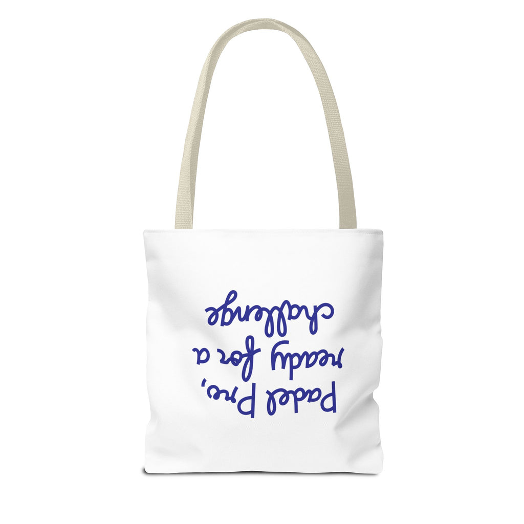 Padel Pro Tote Bag, Sports Tote, Fun Gym Bag, Gift for Athletes, Unique Padel Accessory, Challenge Ready Bag