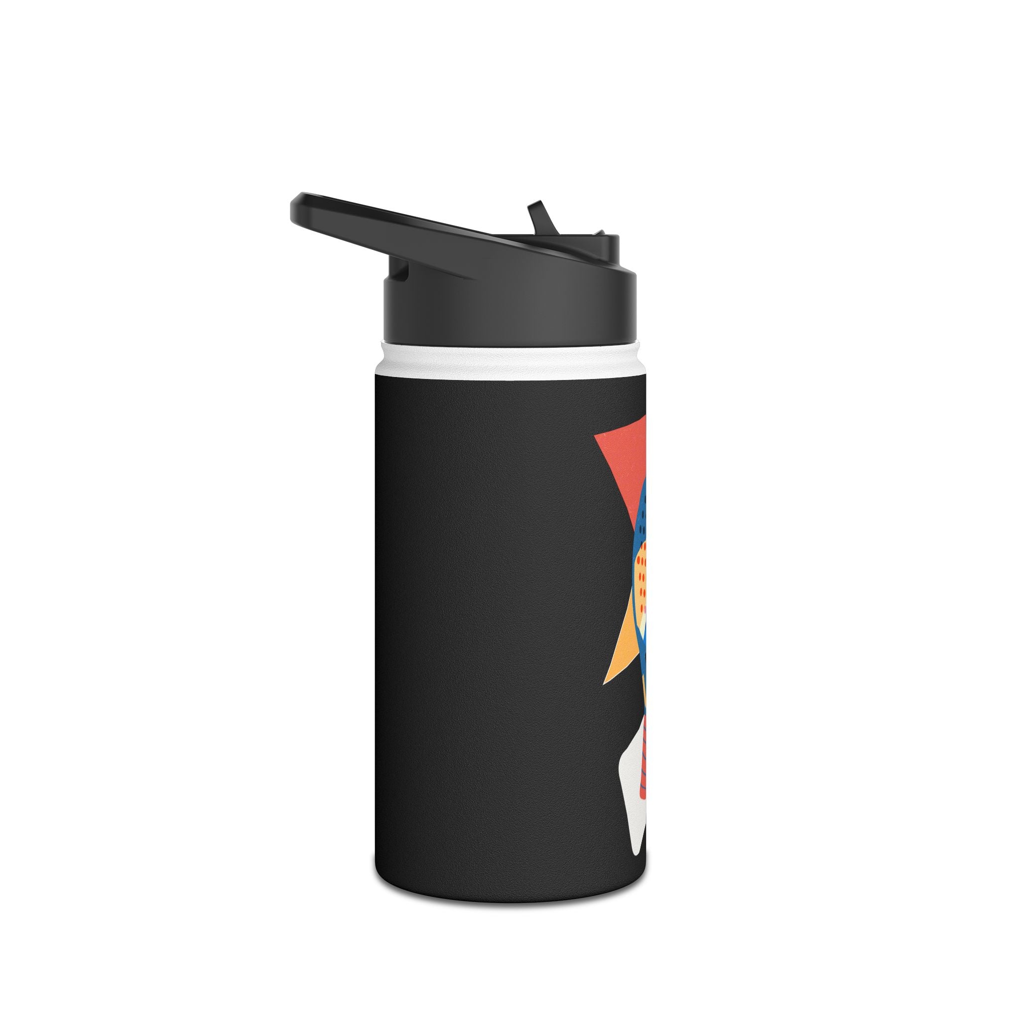Colorful Padel Racket Stainless Steel Water Bottle | Sport Drink Bottle