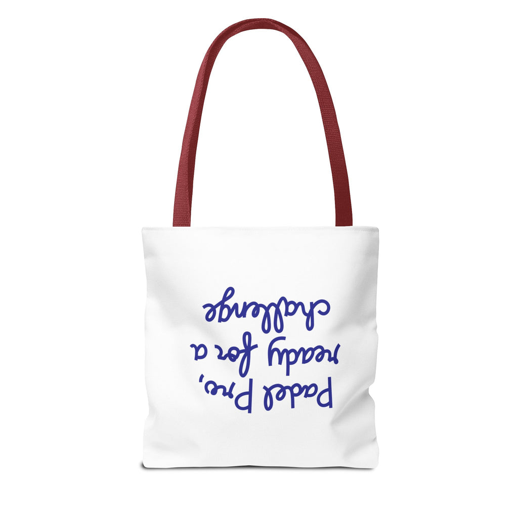Padel Pro Tote Bag, Sports Tote, Fun Gym Bag, Gift for Athletes, Unique Padel Accessory, Challenge Ready Bag